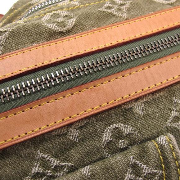 Louis Vuitton Denim Baggy PM Shoulder Bag Green - Picture 6 of 8